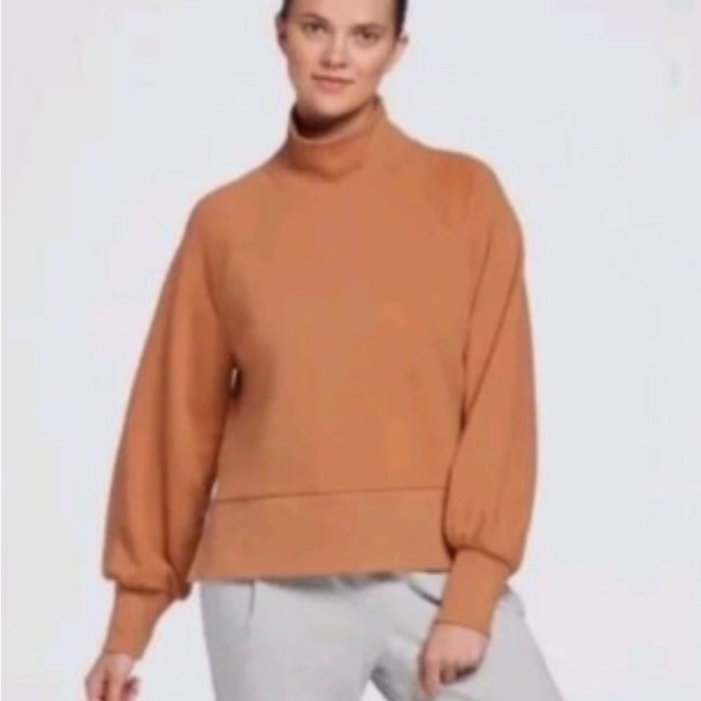 Calia Women's Cowl Neck Sweater in Tan